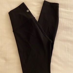 Lululemon Wunder Under High-Rise Leggings in Black